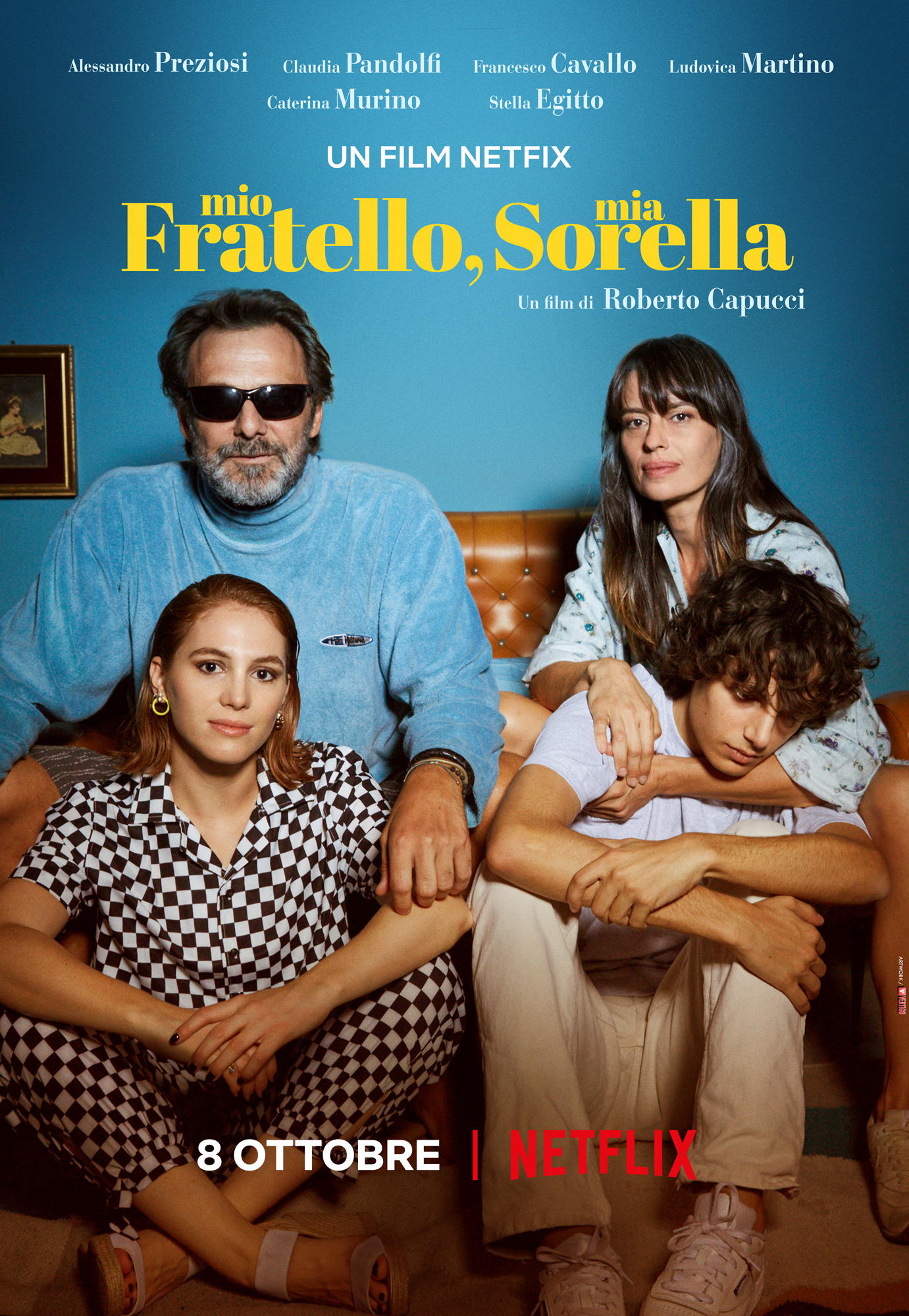 Mega Sized Movie Poster Image for Mio fratello mia sorella 