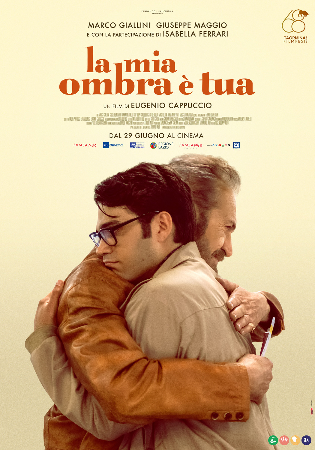 Extra Large Movie Poster Image for La mia ombra è tua 