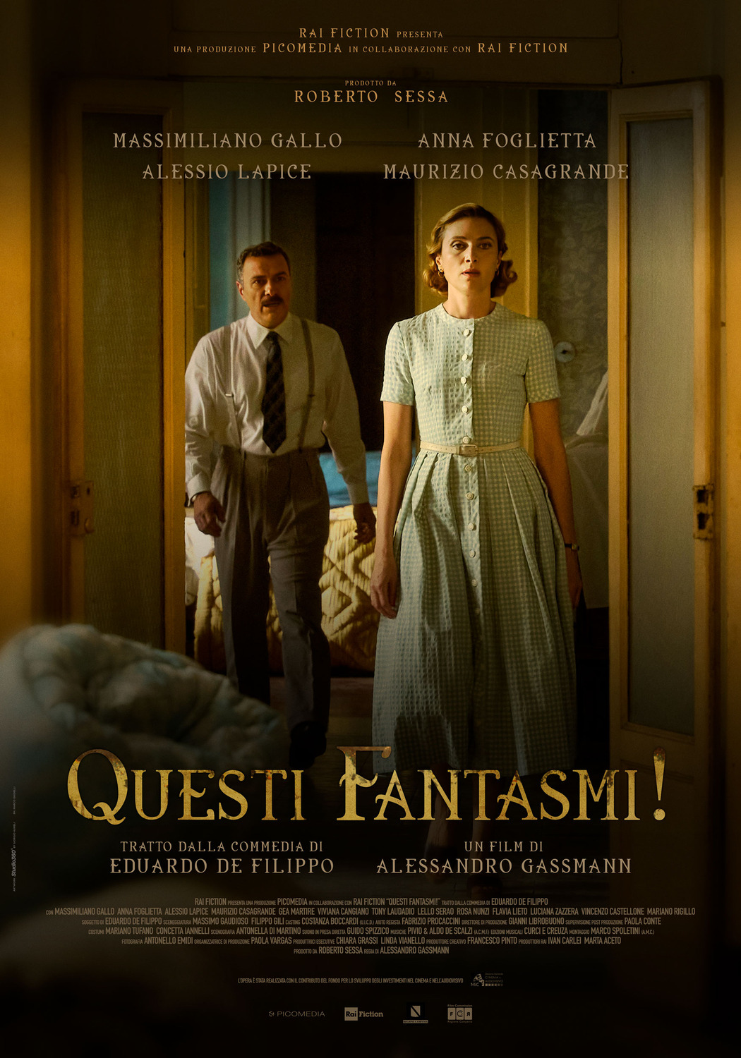 Extra Large Movie Poster Image for Questi fantasmi! 