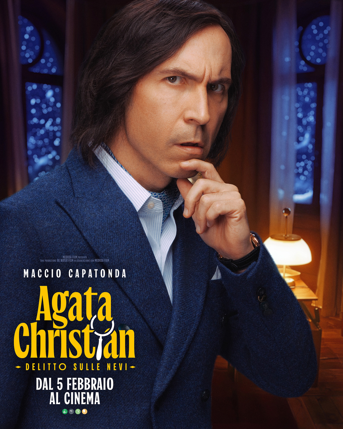 Extra Large Movie Poster Image for Agata Christian - Delitto sulle nevi (#8 of 13)