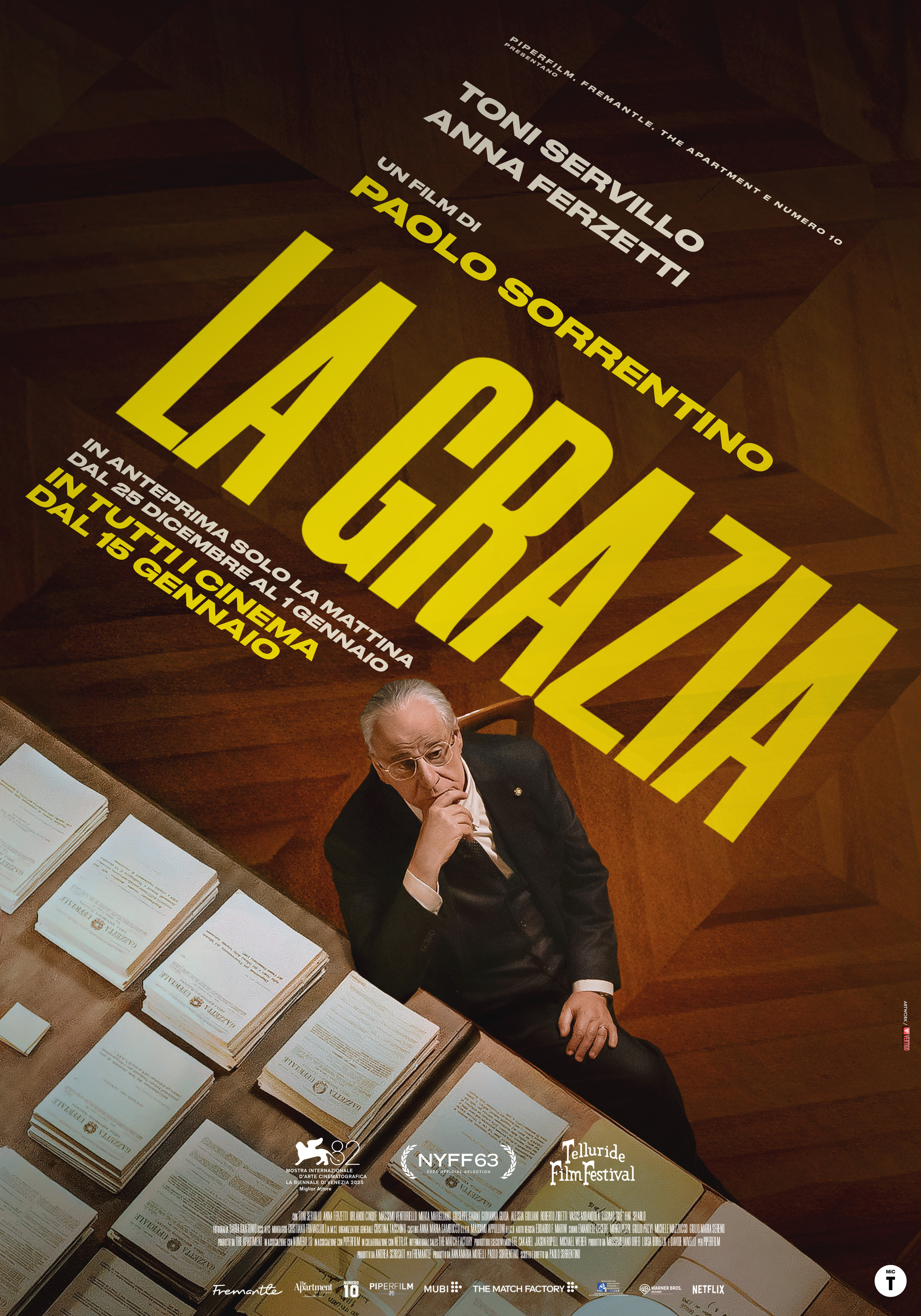Mega Sized Movie Poster Image for La grazia (#3 of 3)