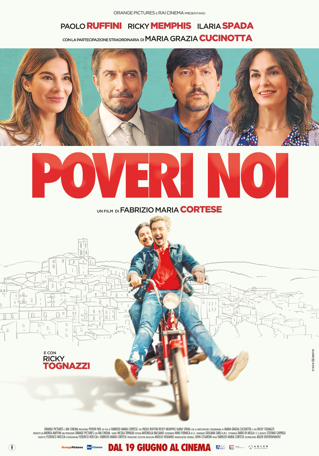 Extra Large Movie Poster Image for Poveri noi 