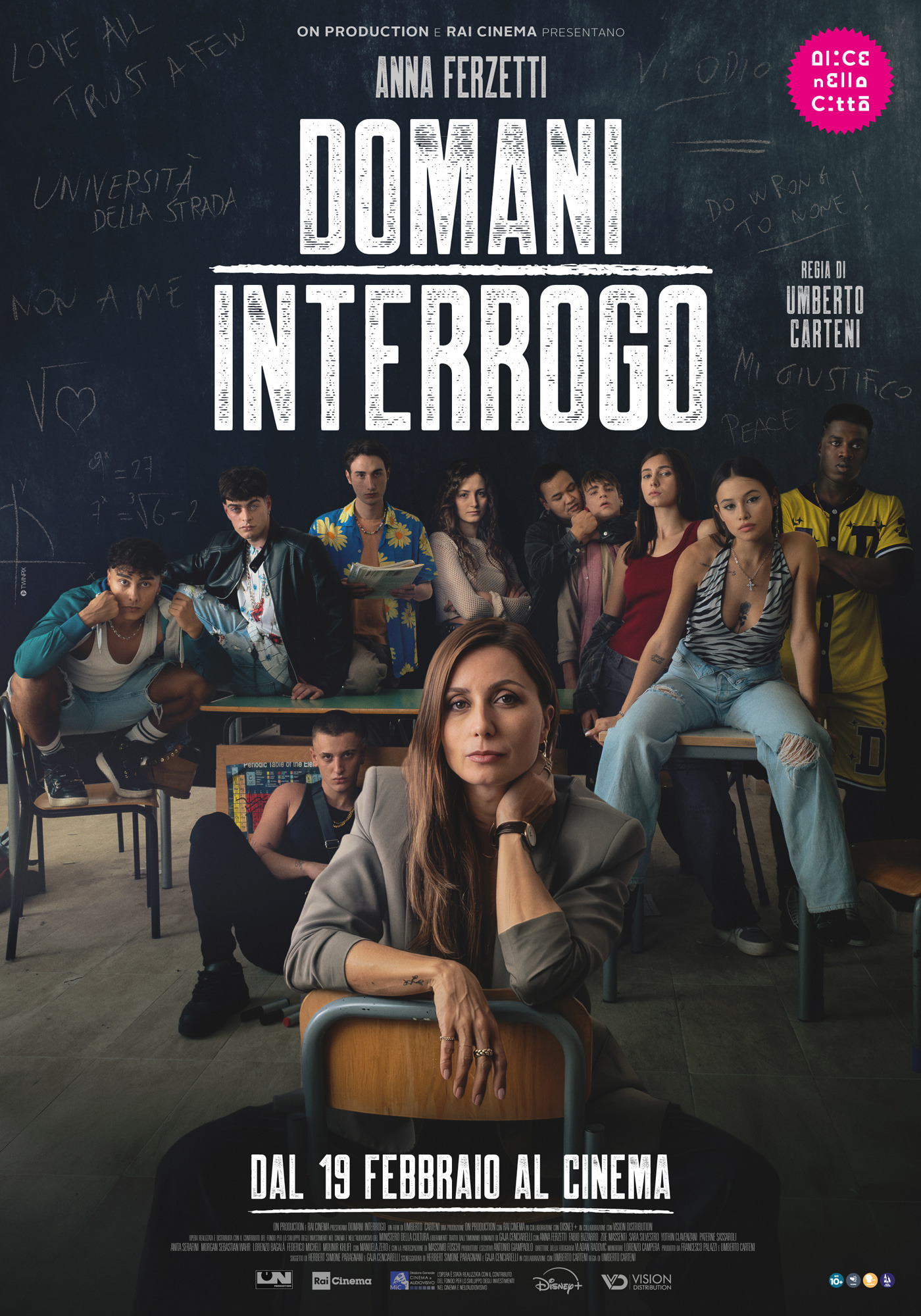 Mega Sized Movie Poster Image for Domani Interrogo 