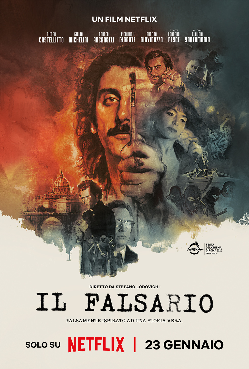 Extra Large Movie Poster Image for Il falsario (#2 of 2)