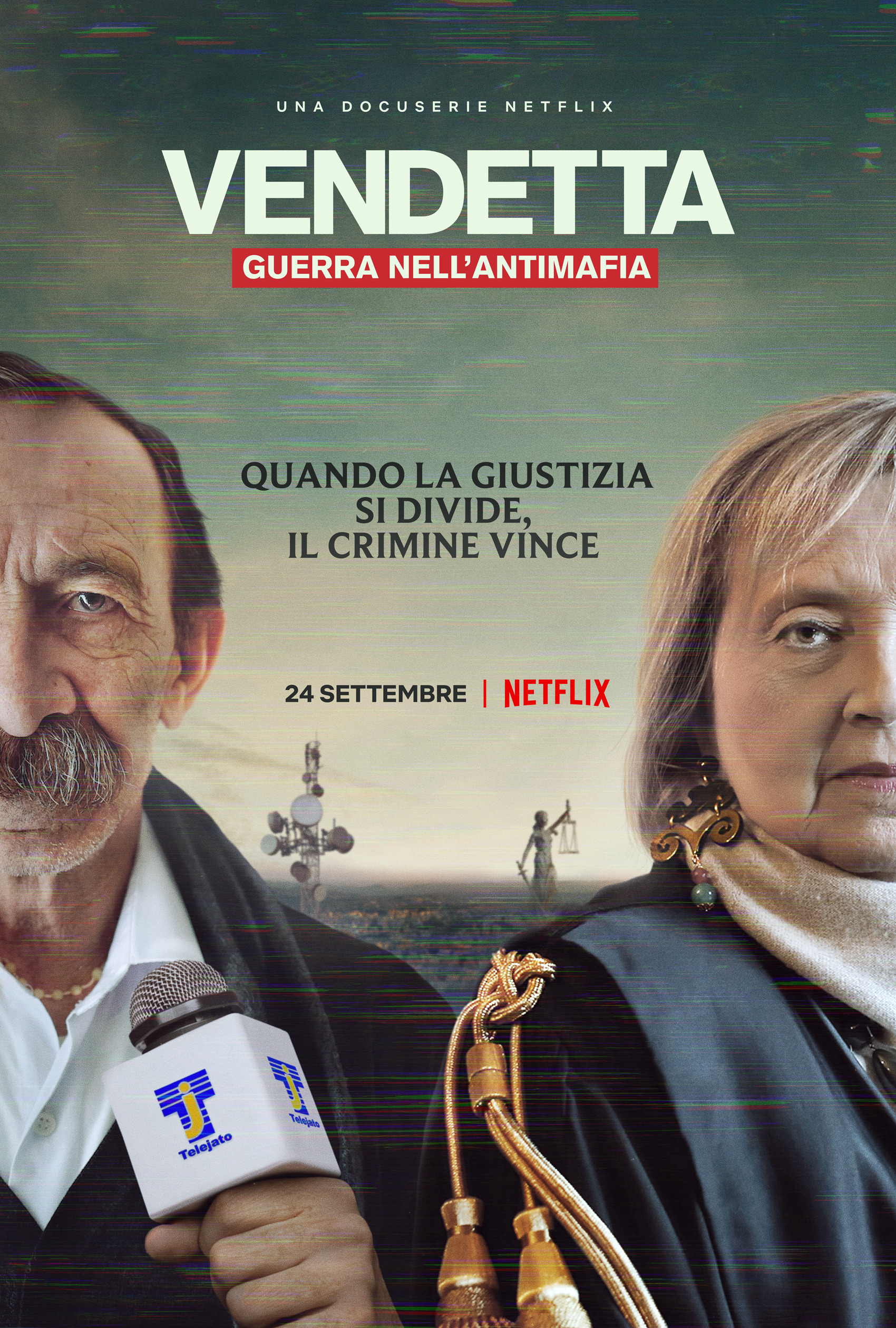 Mega Sized TV Poster Image for Vendetta: Guerra nell'antimafia (#1 of 2)