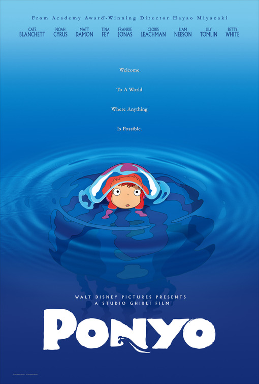 Gake no ue no Ponyo Movie Poster