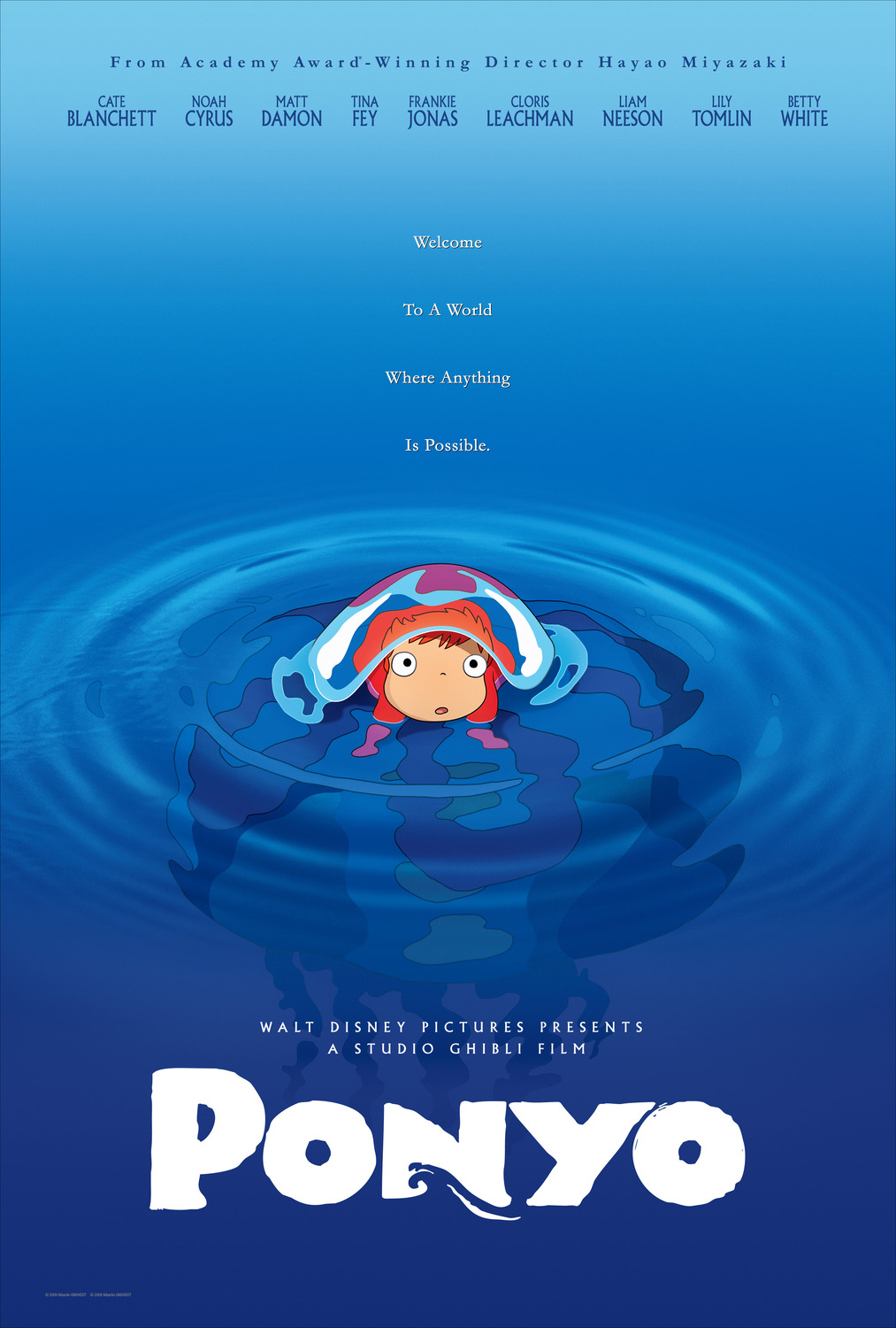 Extra Large Movie Poster Image for Gake no ue no Ponyo (#3 of 3)