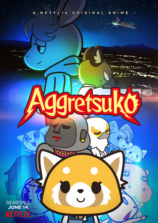 Aggretsuko Movie Poster