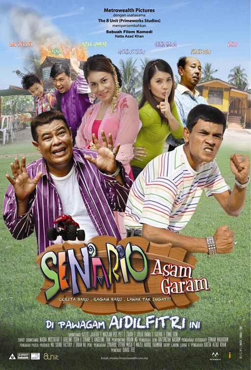 Senario asam garam Movie Poster