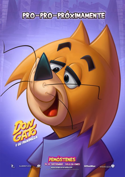 Don Gato y su pandilla Movie Poster