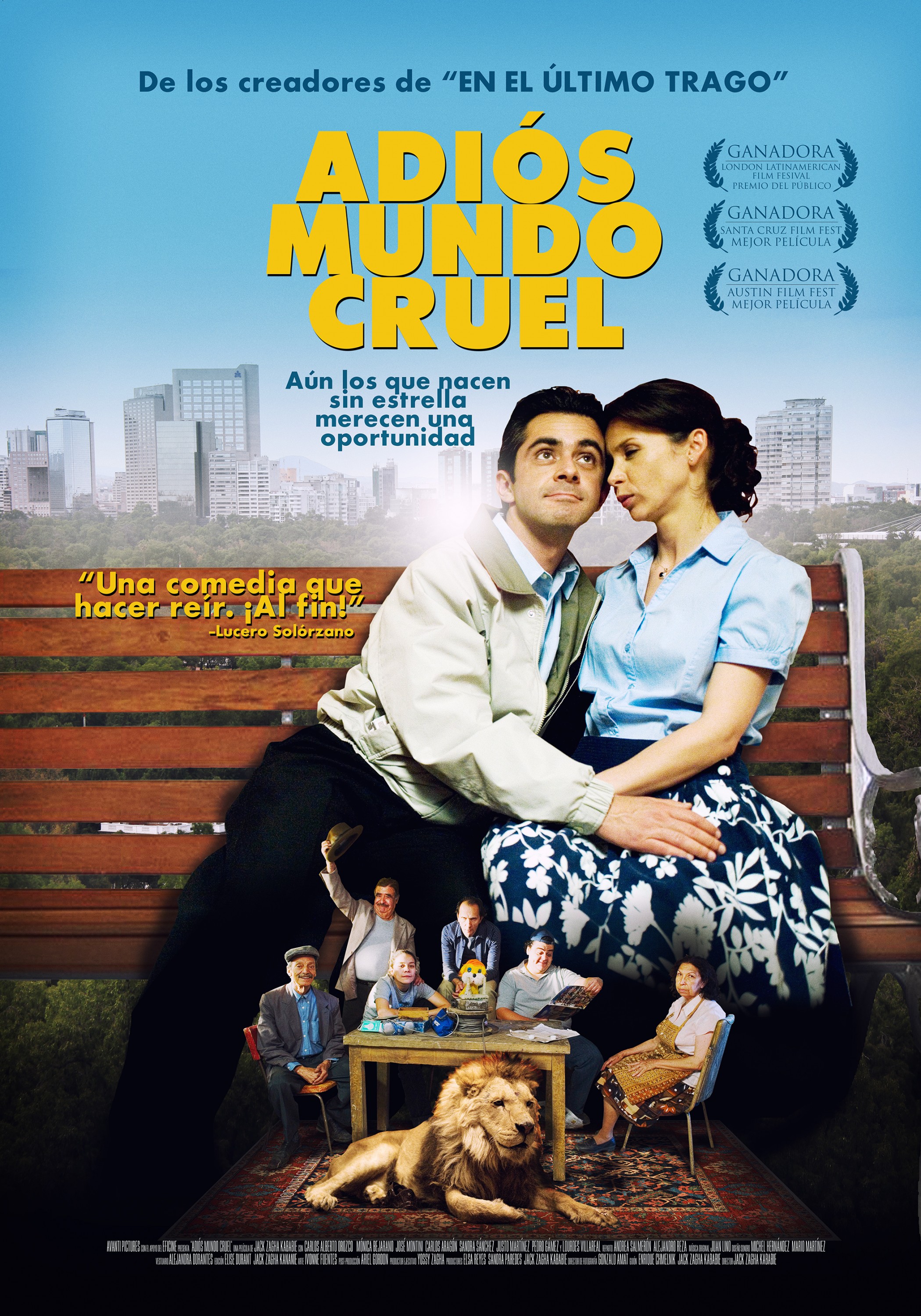 Mega Sized Movie Poster Image for Adiós mundo cruel 