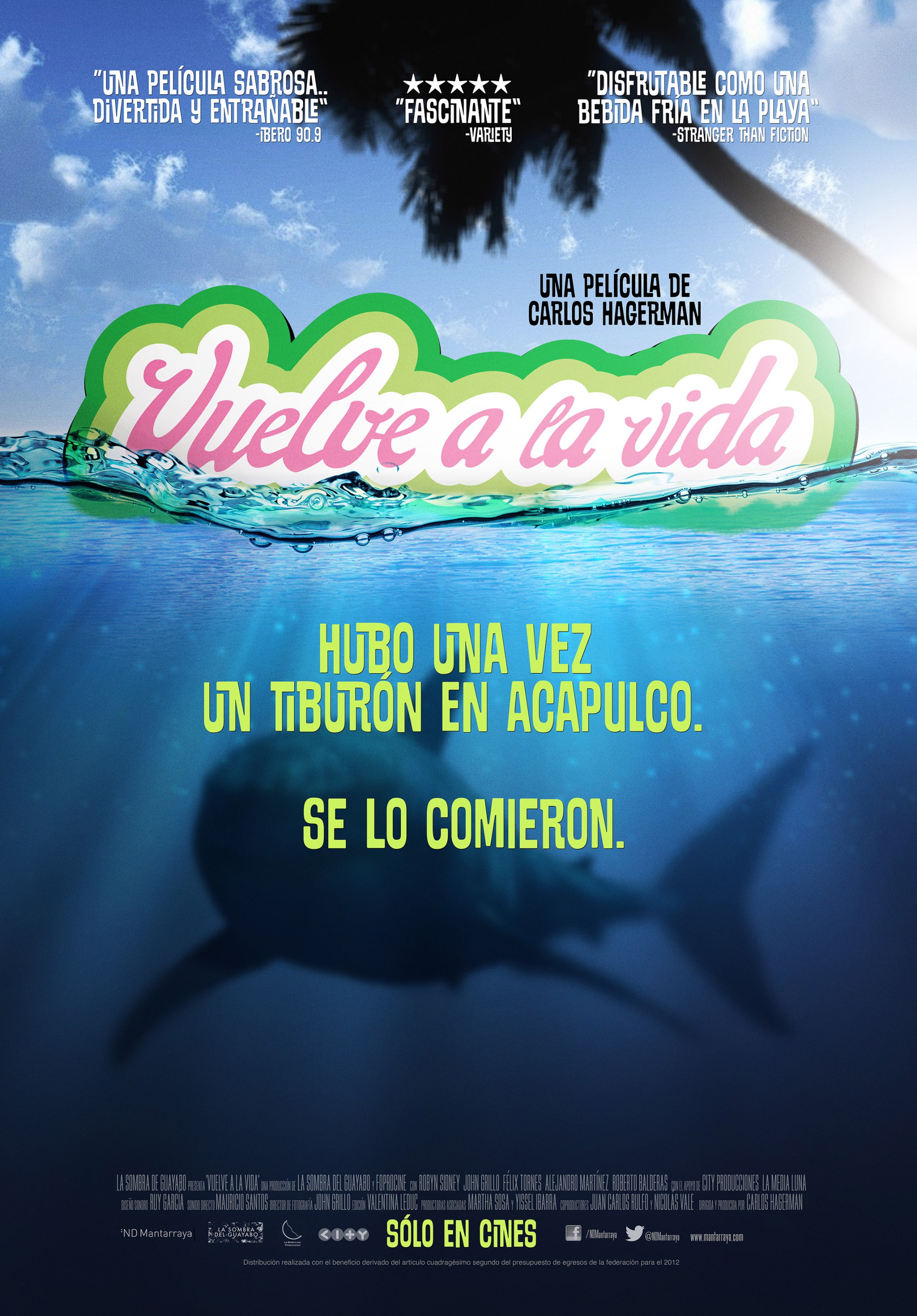 Mega Sized Movie Poster Image for Vuelve a la vida 