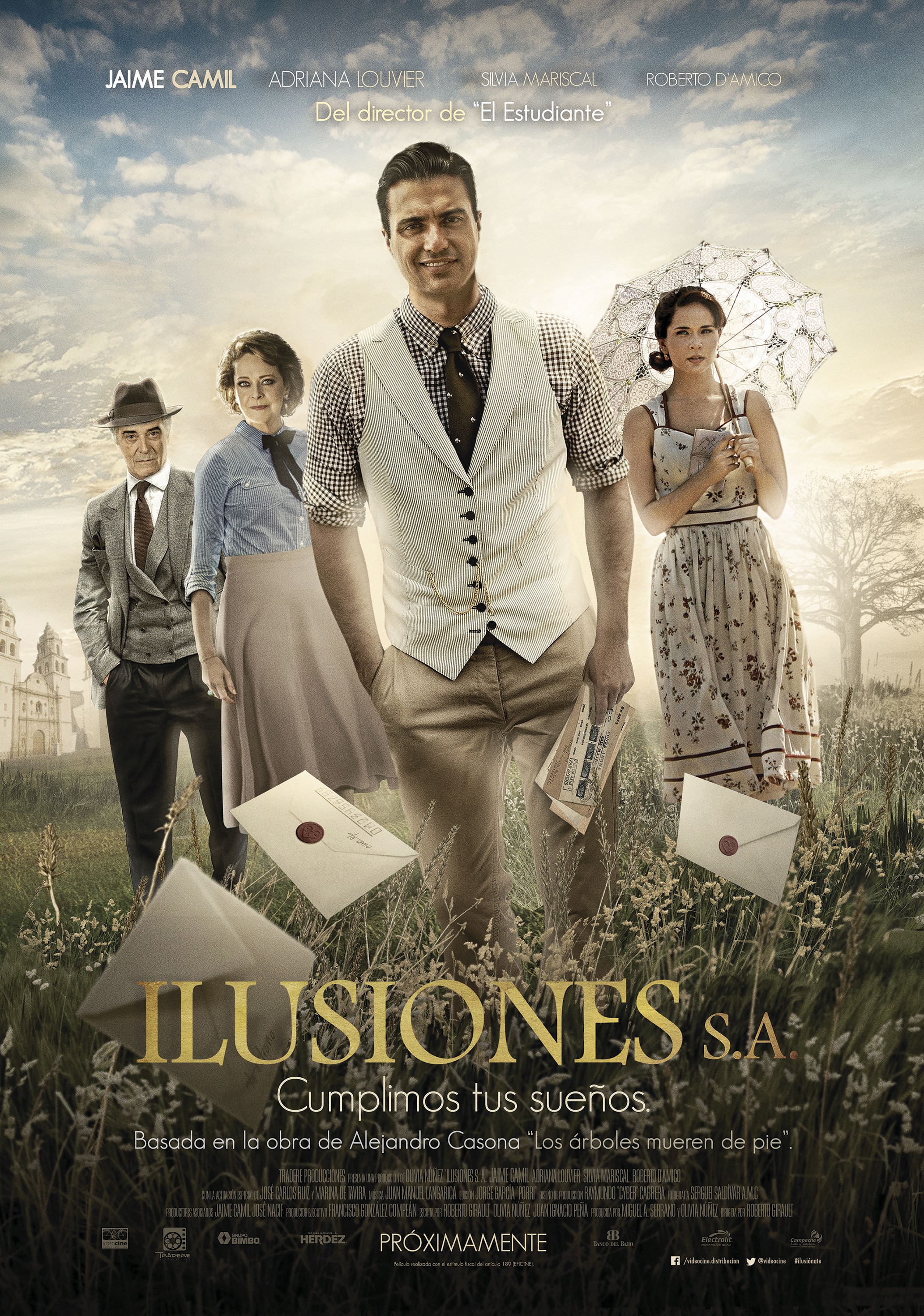 Mega Sized Movie Poster Image for Los árboles mueren de pie 