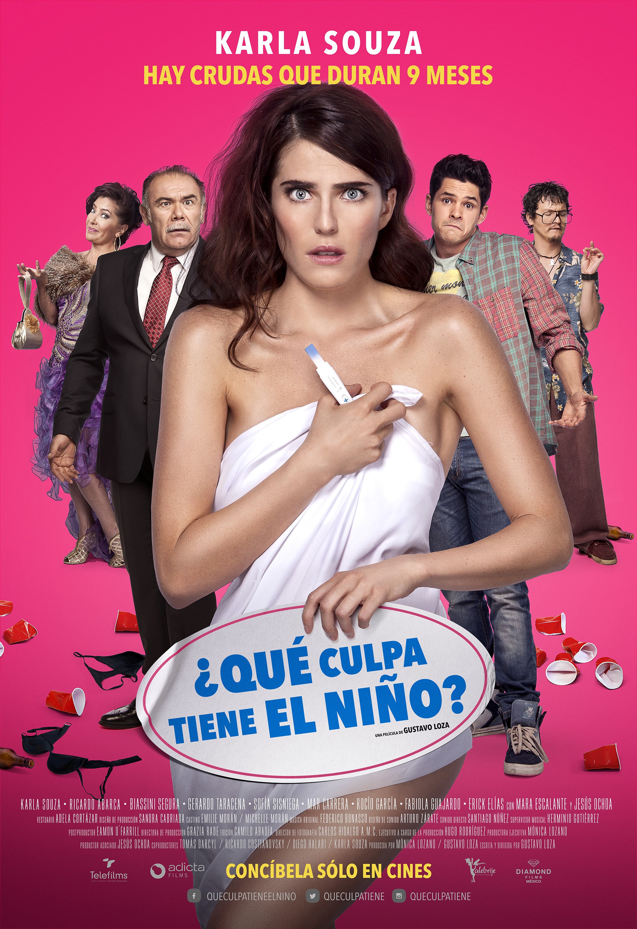 Mega Sized Movie Poster Image for Qué Culpa Tiene El Niño (#2 of 8)