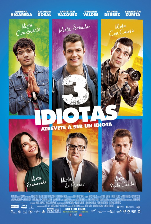 3 Idiotas Movie Poster