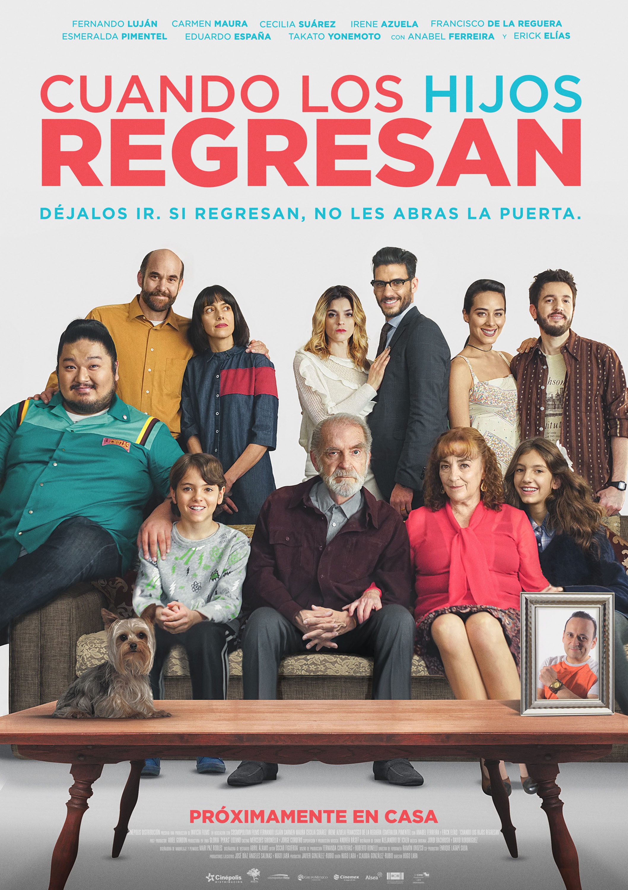 Mega Sized Movie Poster Image for Cuando los hijos regresan 