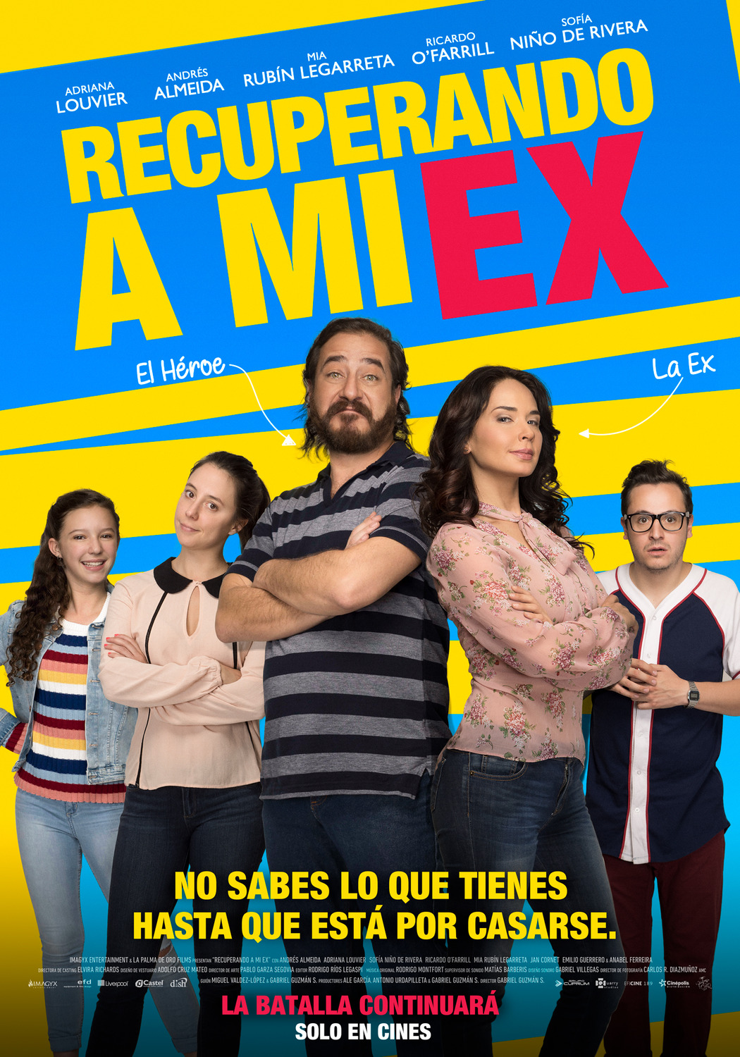 Extra Large Movie Poster Image for Recuperando a mi Ex 