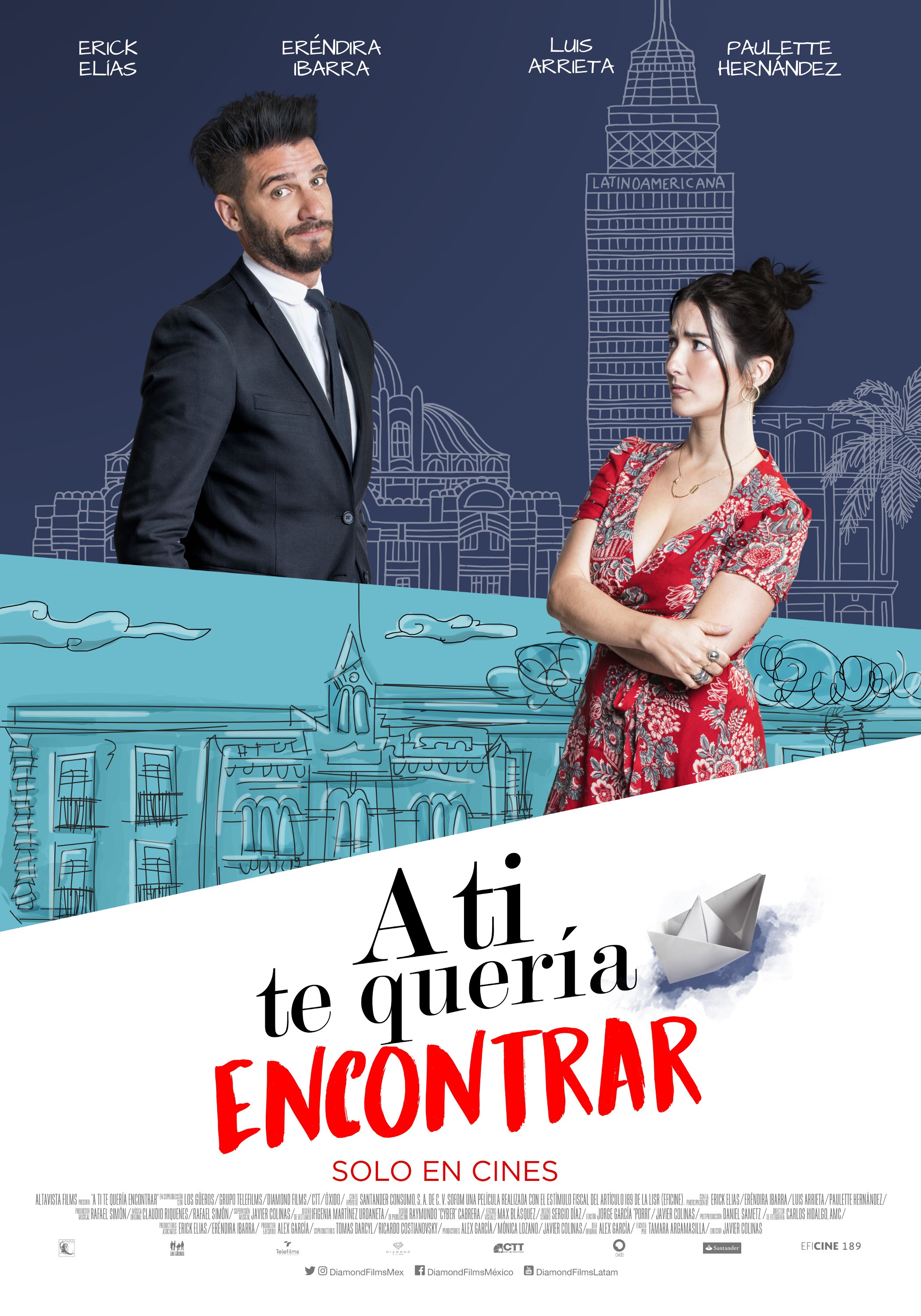 Mega Sized Movie Poster Image for A Ti Te Queria Encontrar 