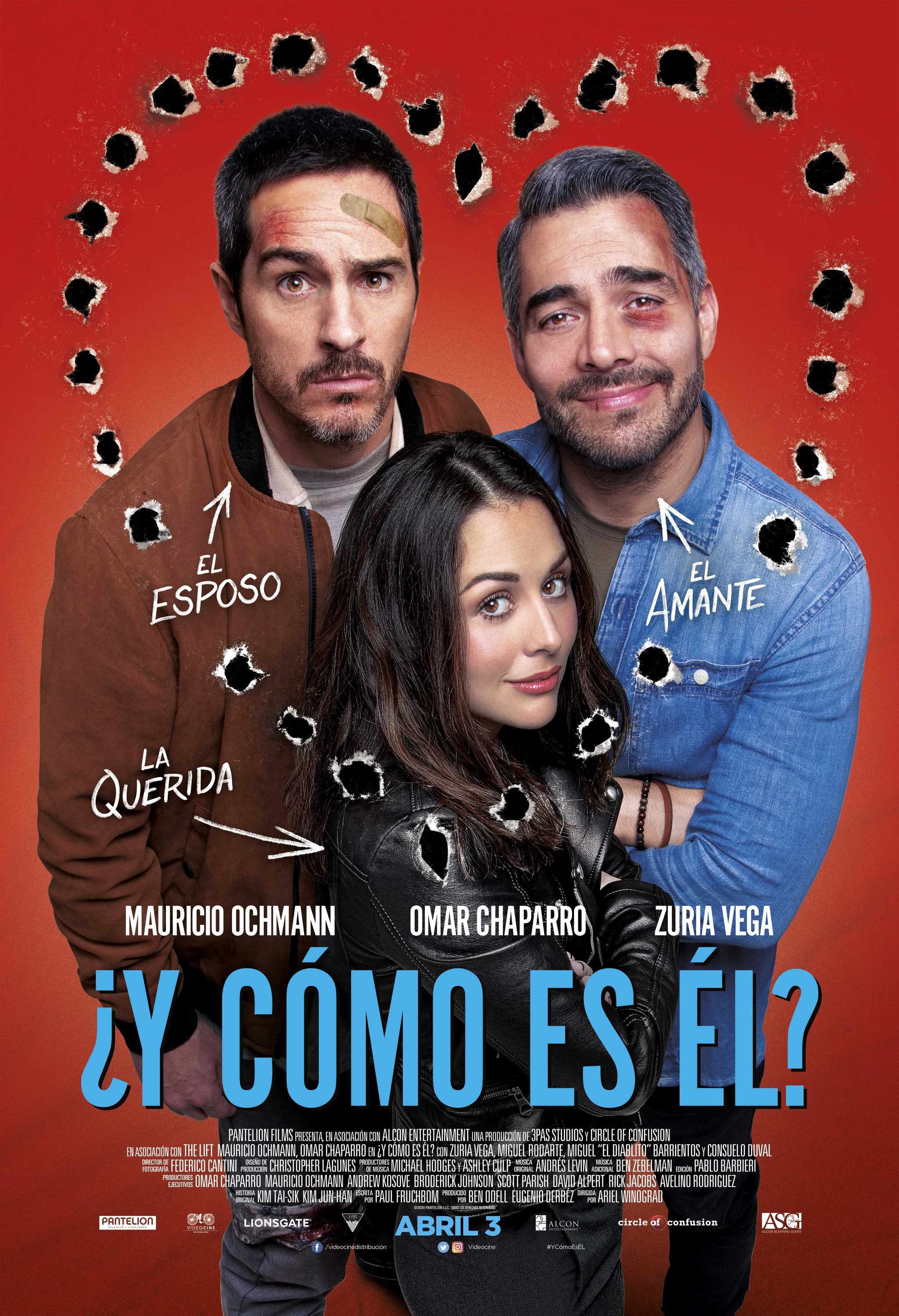 Mega Sized Movie Poster Image for Y cómo es él? 