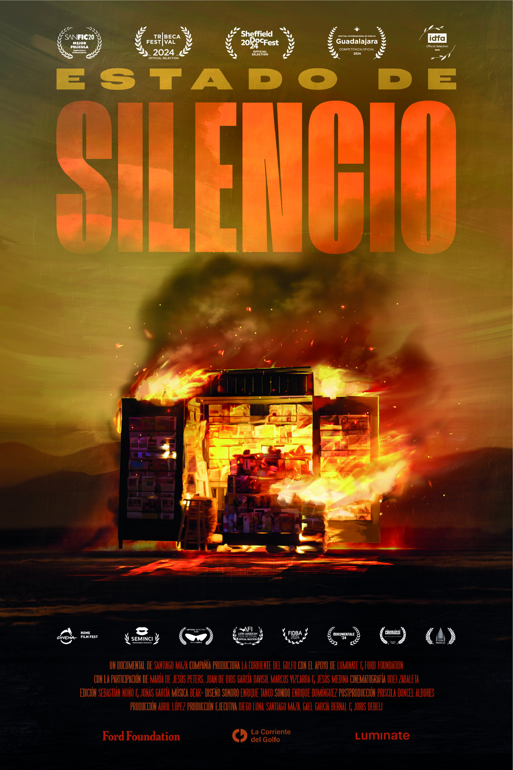 Extra Large Movie Poster Image for Estado de Silencio (#1 of 2)