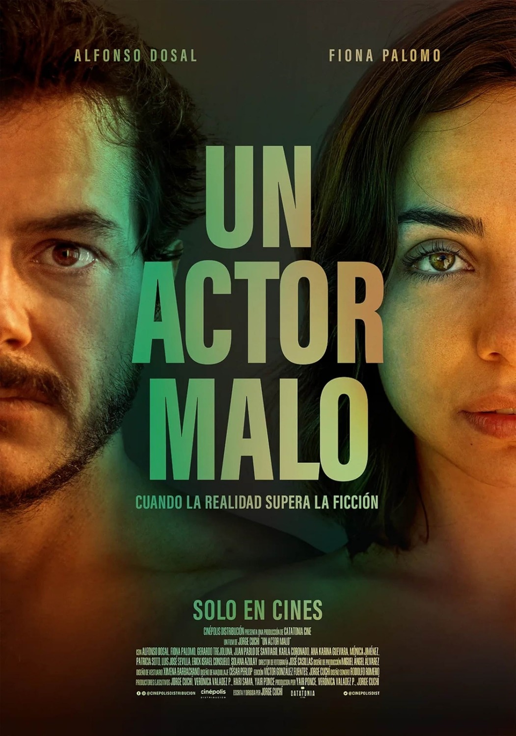 Extra Large Movie Poster Image for Un Actor Malo 