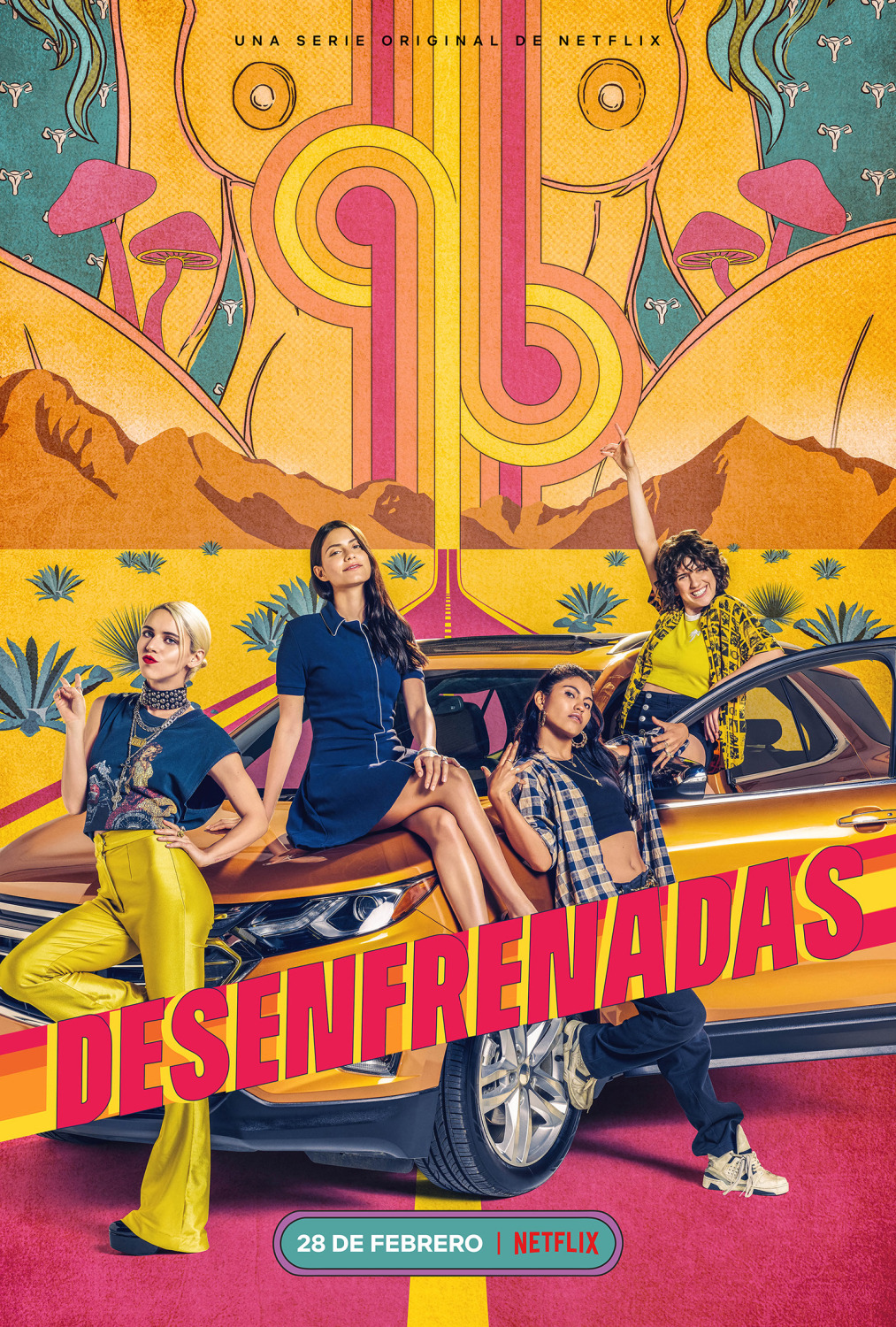 Extra Large TV Poster Image for Desenfrenadas 