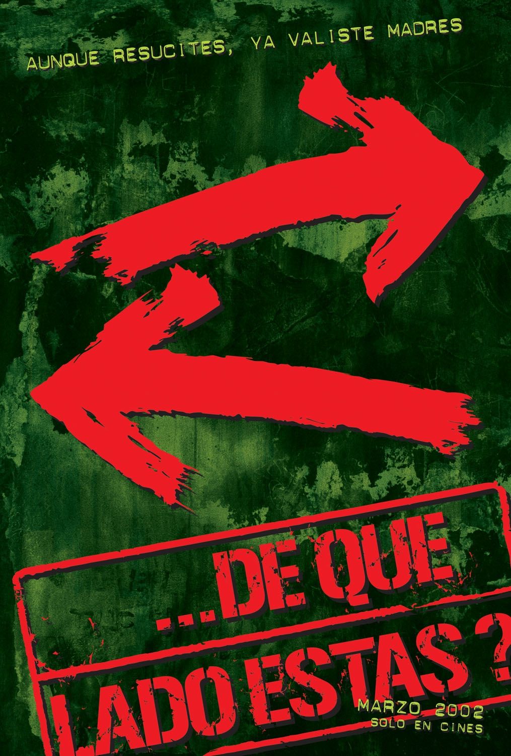 Extra Large Movie Poster Image for ¿De qué lado estás? (#1 of 2)