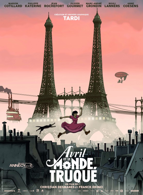 Avril et le monde truqué Movie Poster