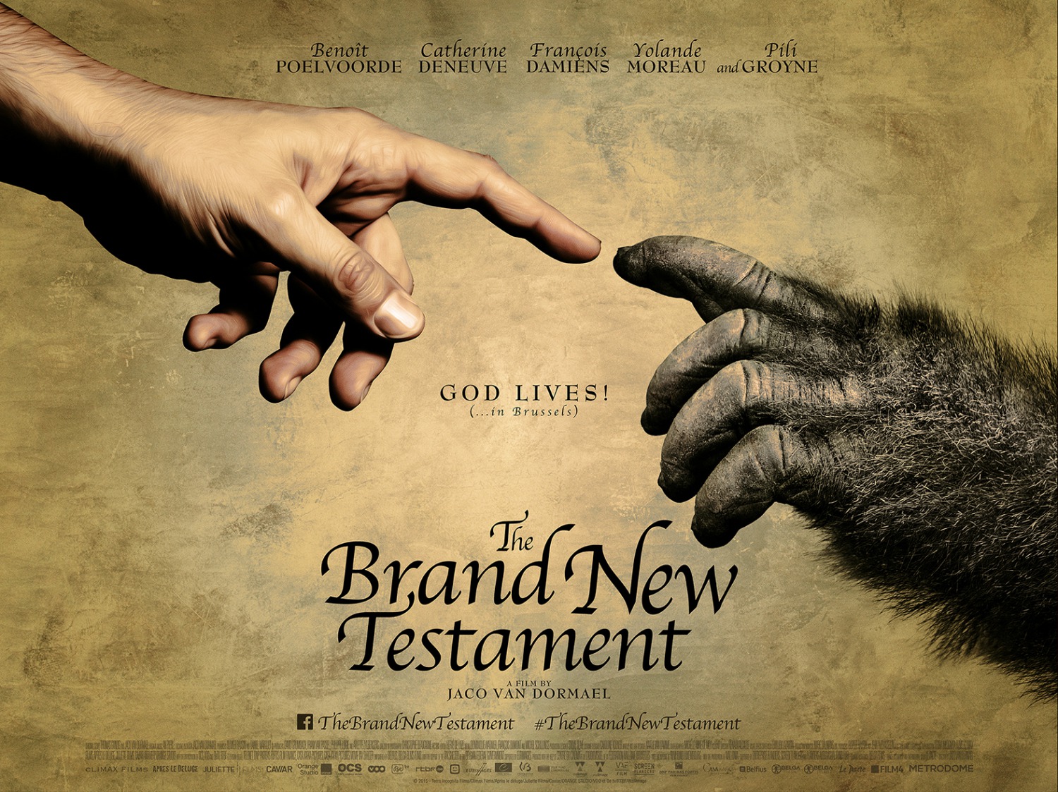 Extra Large Movie Poster Image for Le tout nouveau testament (#3 of 3)