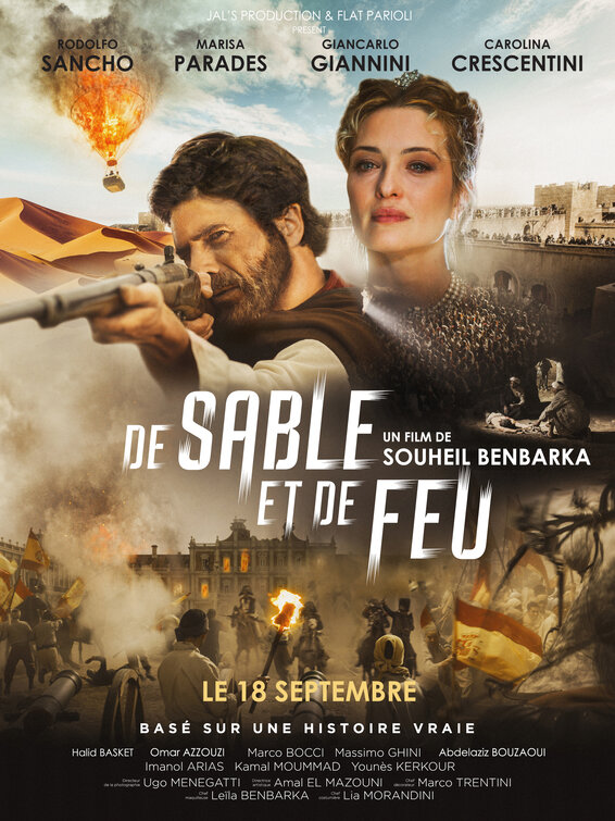 De sable et de feu Movie Poster