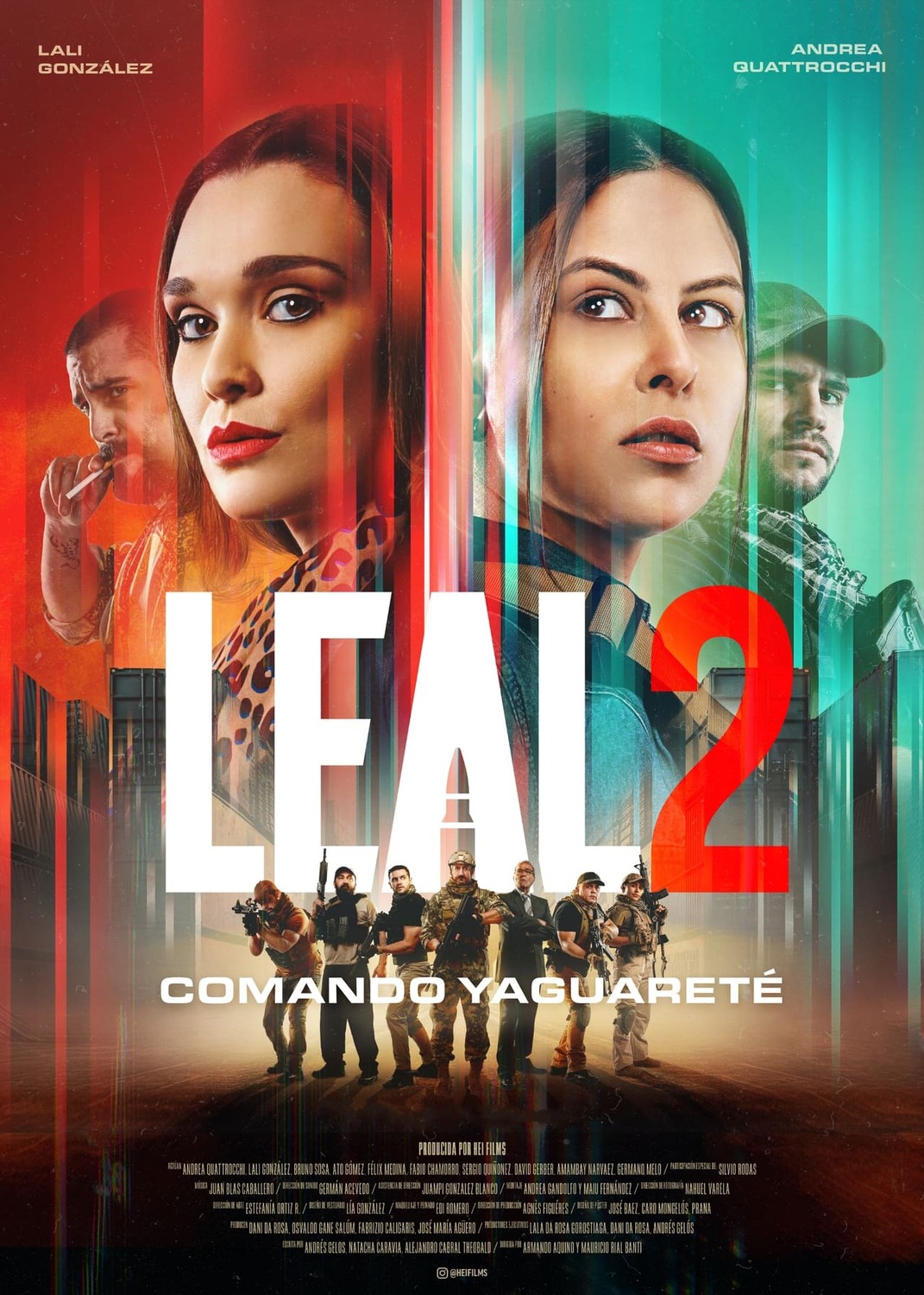 Extra Large Movie Poster Image for Leal 2, Comando Yaguareté 