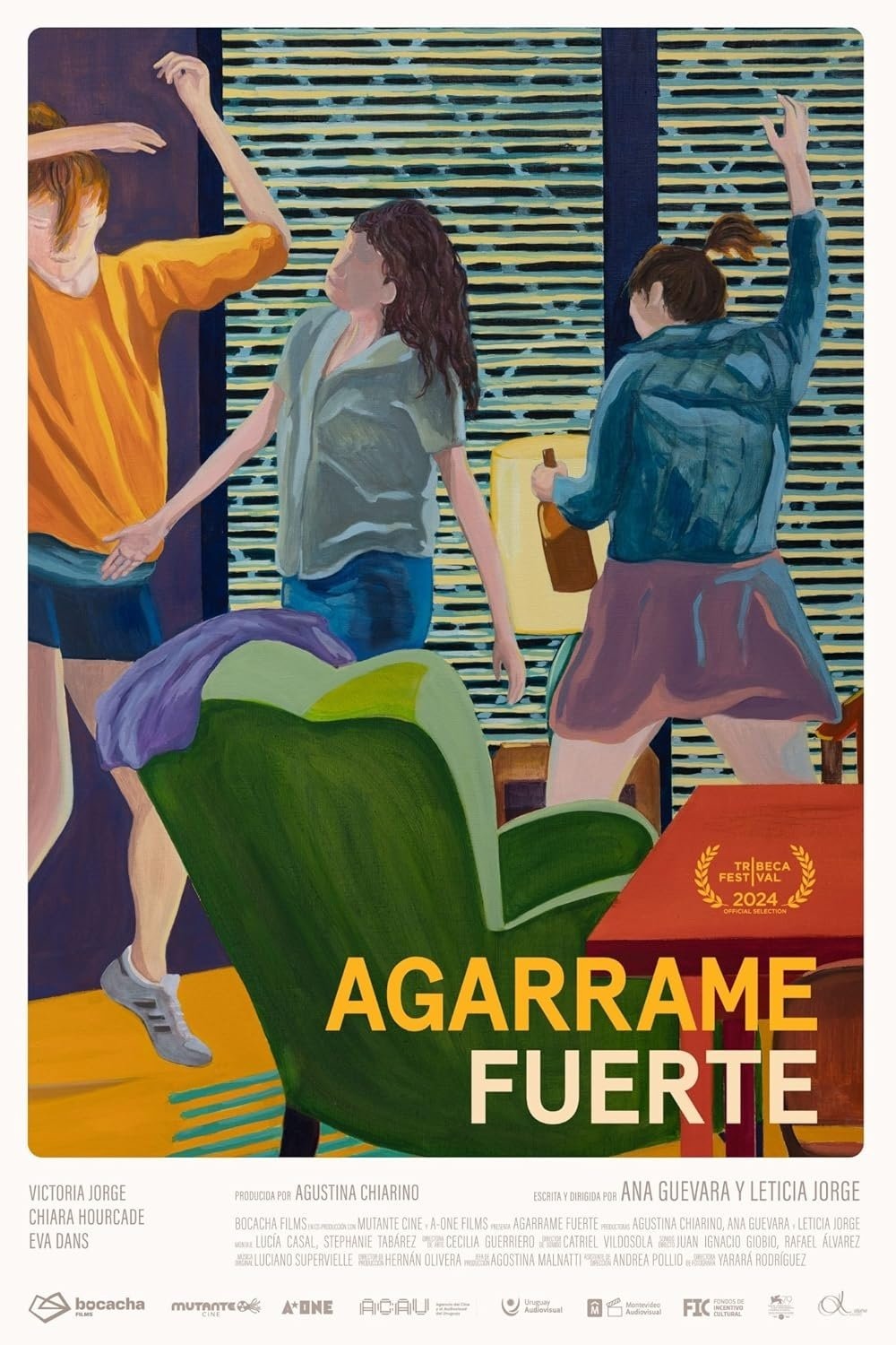 Extra Large Movie Poster Image for Agarrame Fuerte 