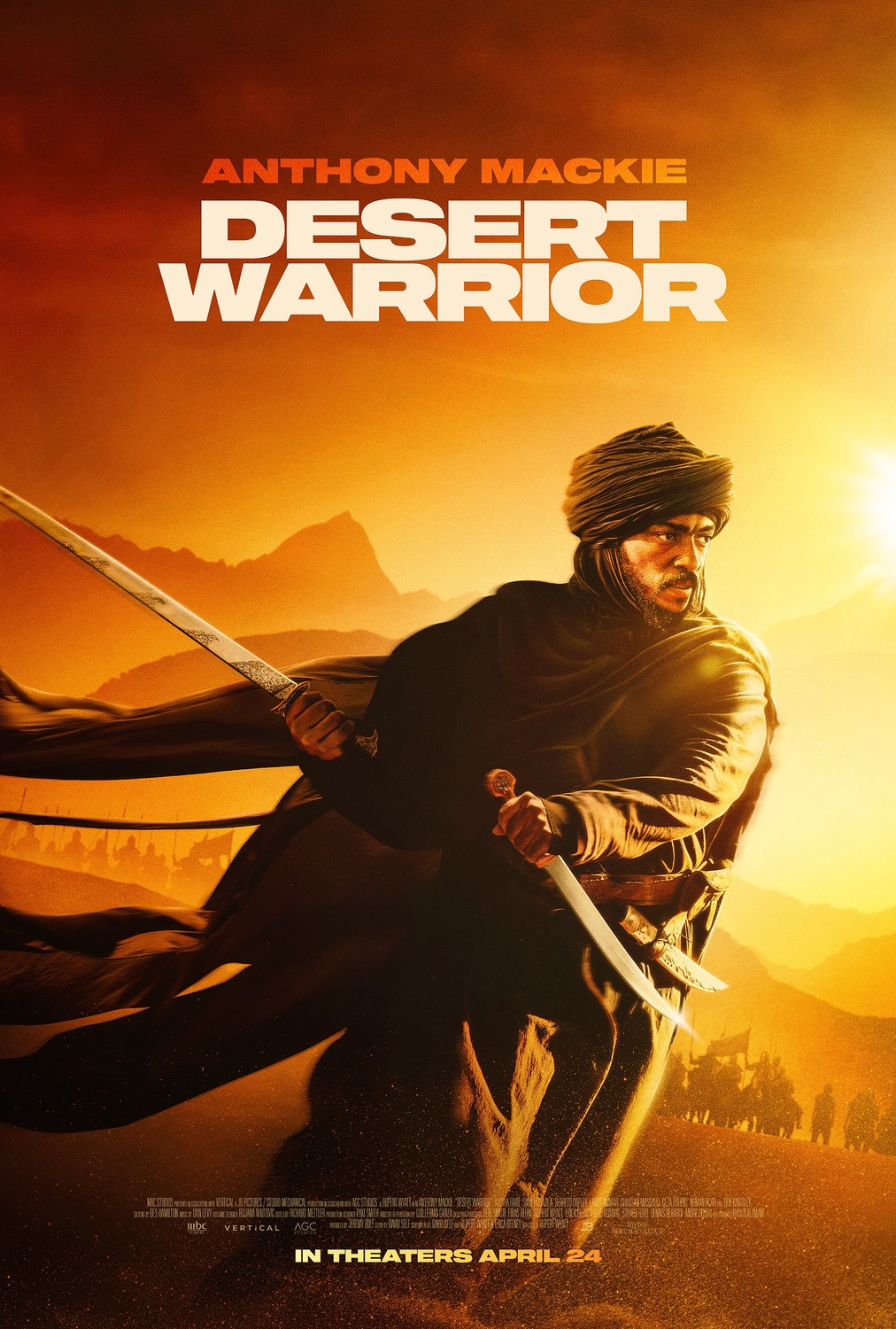Extra Large Movie Poster Image for Desert Warrior 