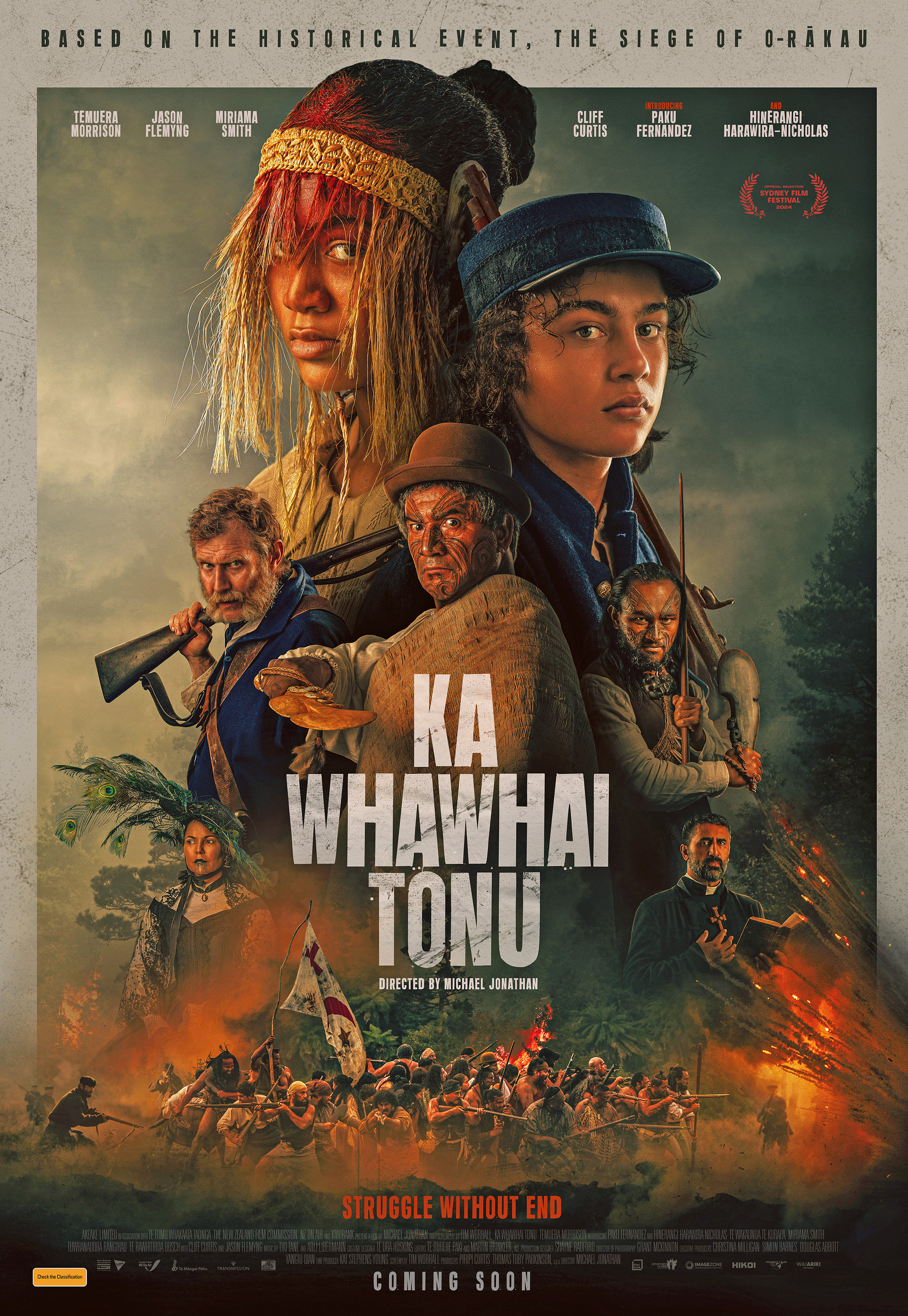 Mega Sized Movie Poster Image for Ka Whawhai Tonu 