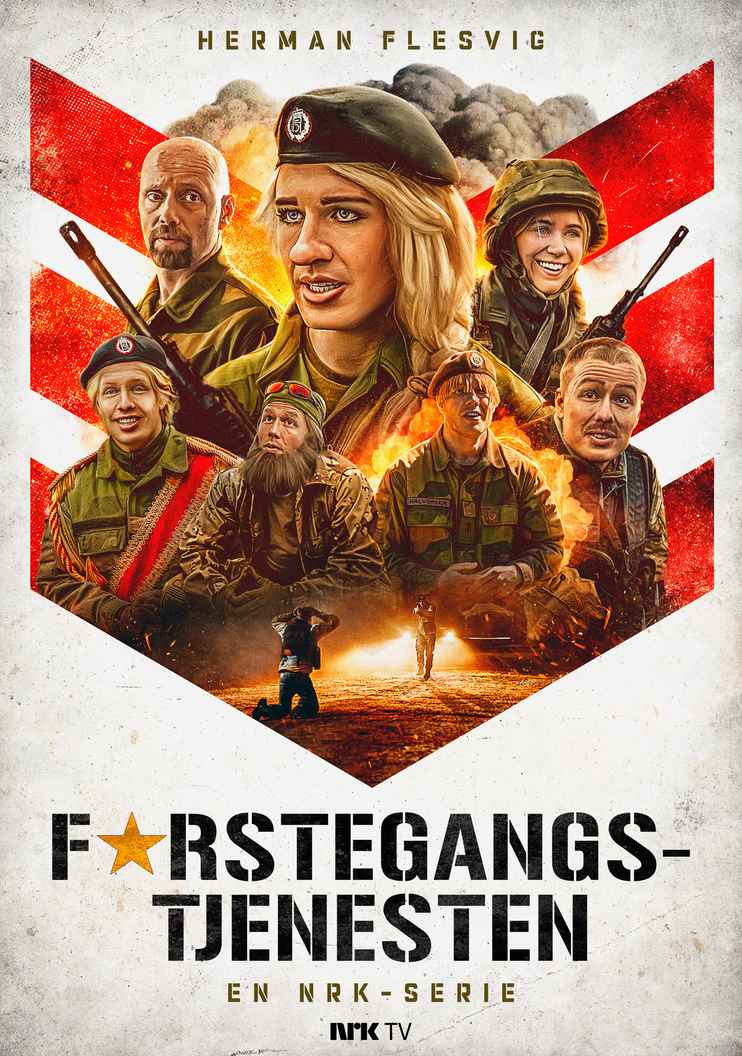 Extra Large TV Poster Image for Førstegangstjenesten (#3 of 3)