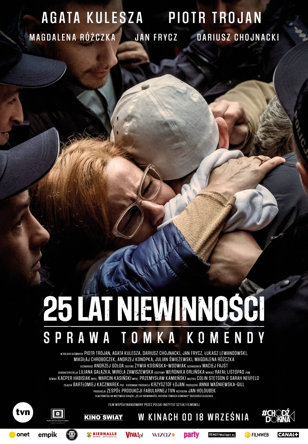 Extra Large Movie Poster Image for 25 lat niewinnosci. Sprawa Tomka Komendy 