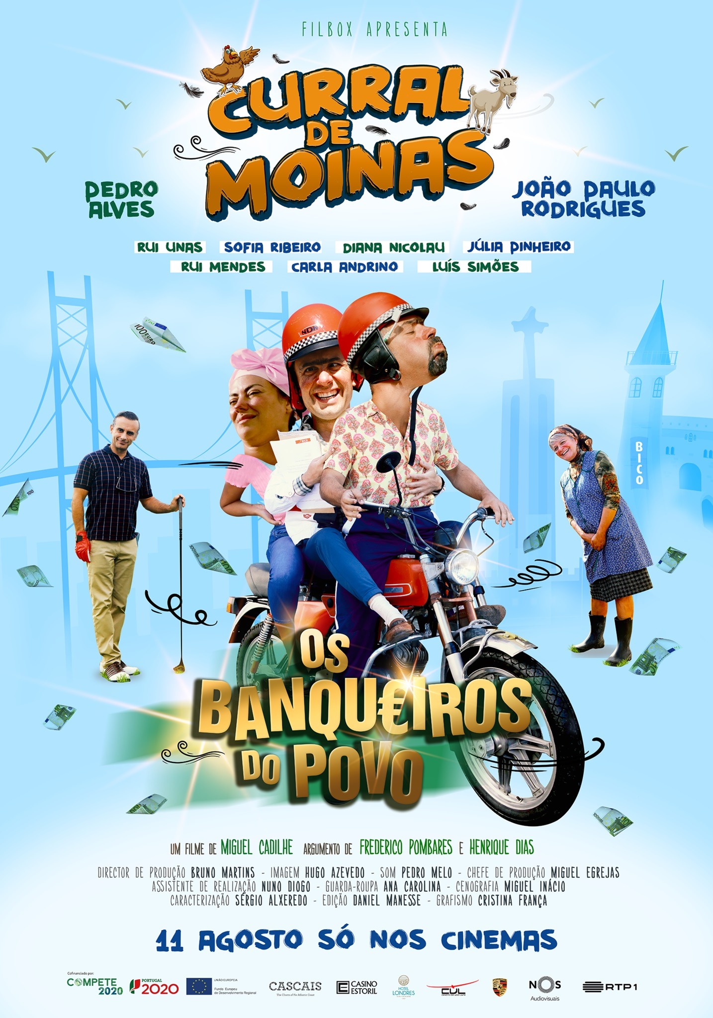 Mega Sized Movie Poster Image for Curral de Moinas - Os Banqueiros do Povo 