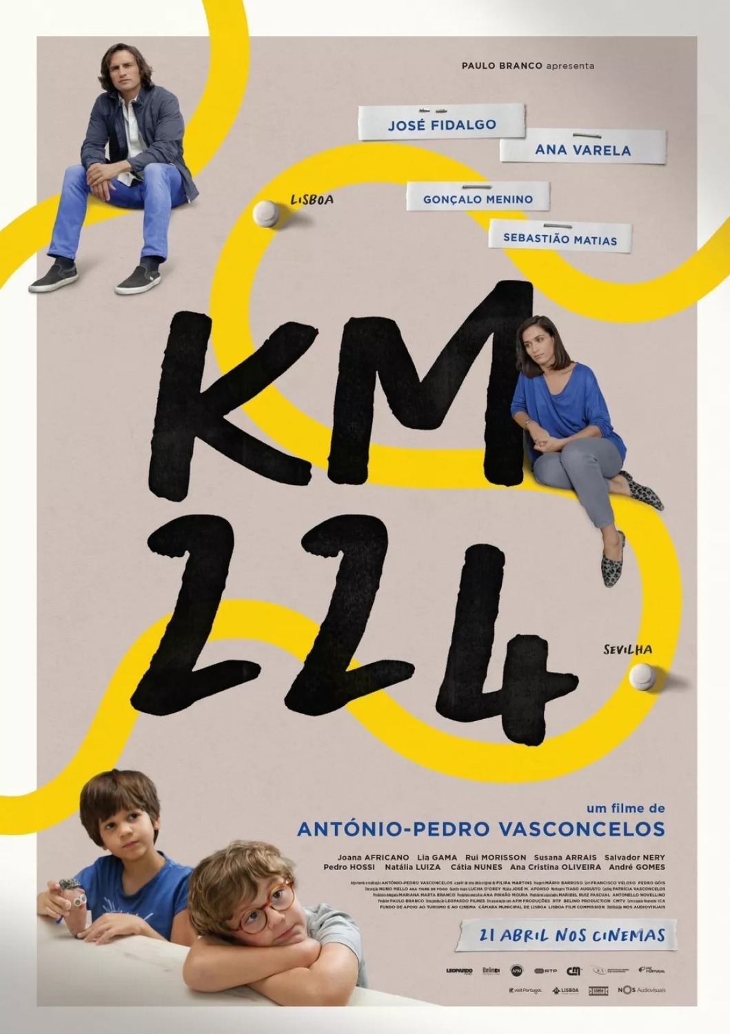 Extra Large Movie Poster Image for Km 224 