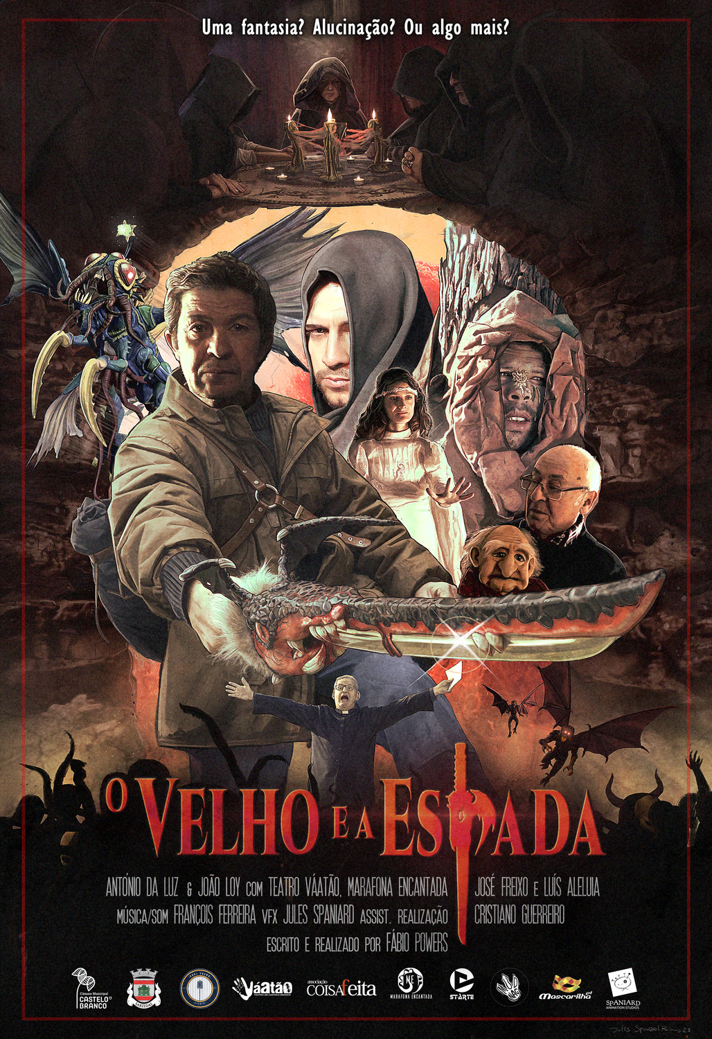 Extra Large Movie Poster Image for O Velho e a Espada (#1 of 2)
