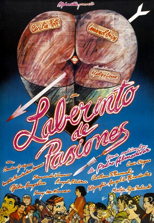 Laberinto de pasiones Movie Poster