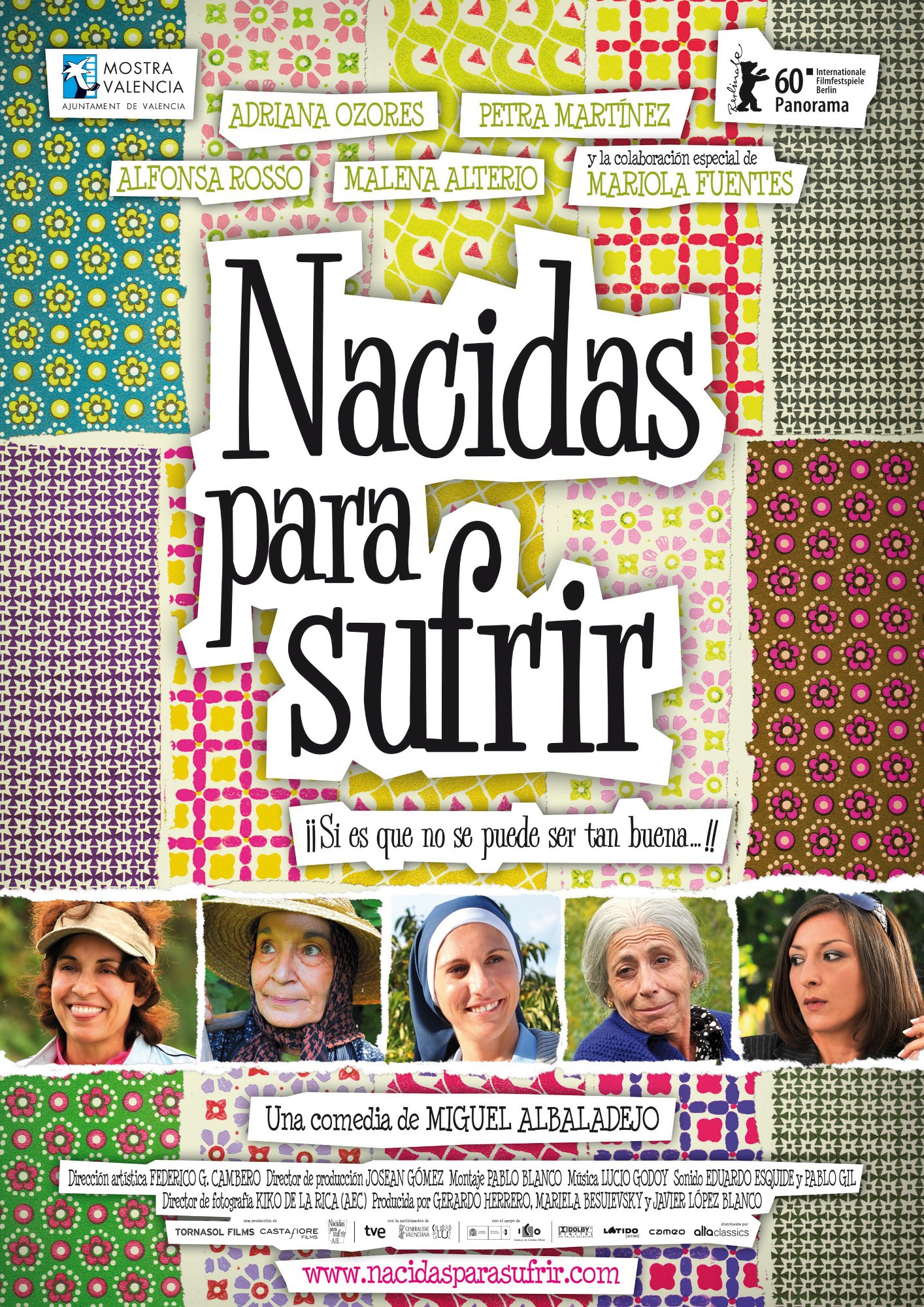 Mega Sized Movie Poster Image for Nacidas para sufrir 