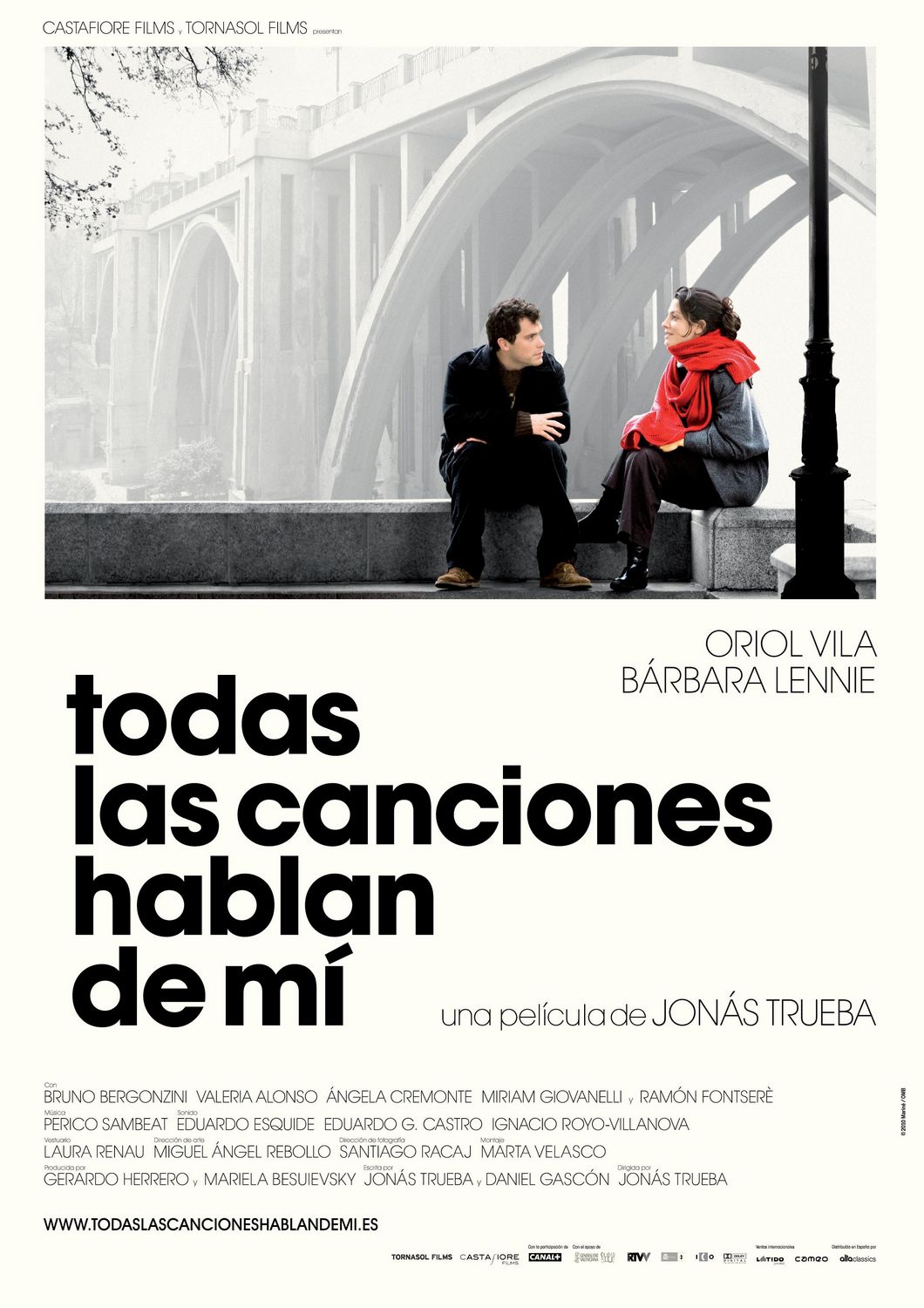 Extra Large Movie Poster Image for Todas las canciones hablan de mi 