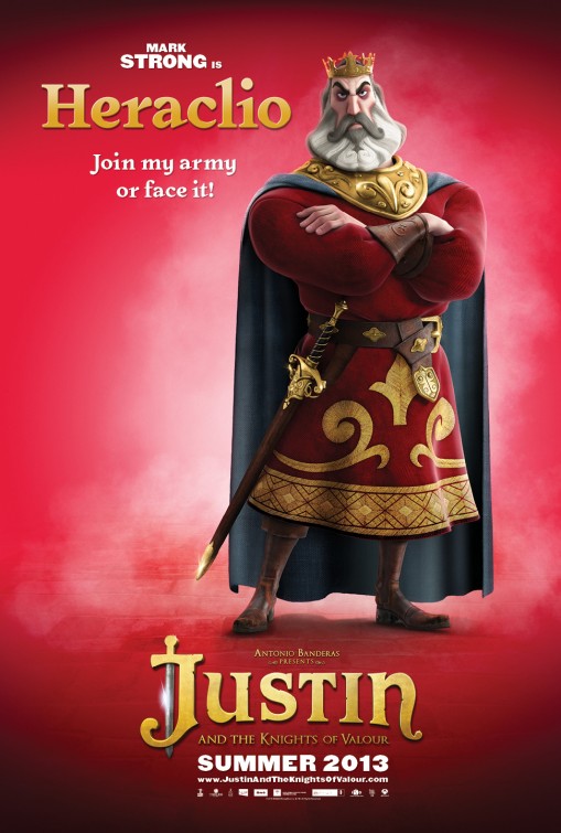 Justin and the Knights of Valour Movie Poster