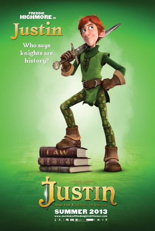 Justin and the Knights of Valour Movie Poster