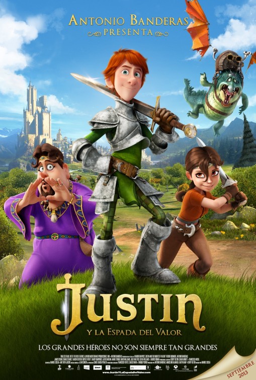 Justin and the Knights of Valour Movie Poster