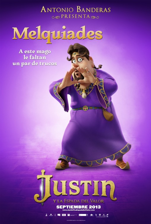 Justin and the Knights of Valour Movie Poster