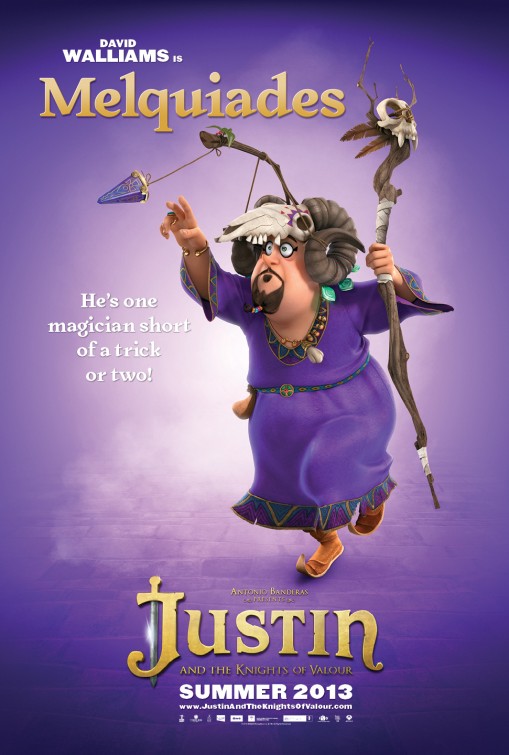 Justin and the Knights of Valour Movie Poster