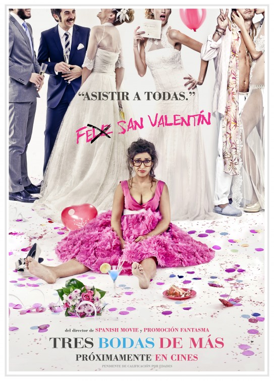 Tres bodas de más Movie Poster