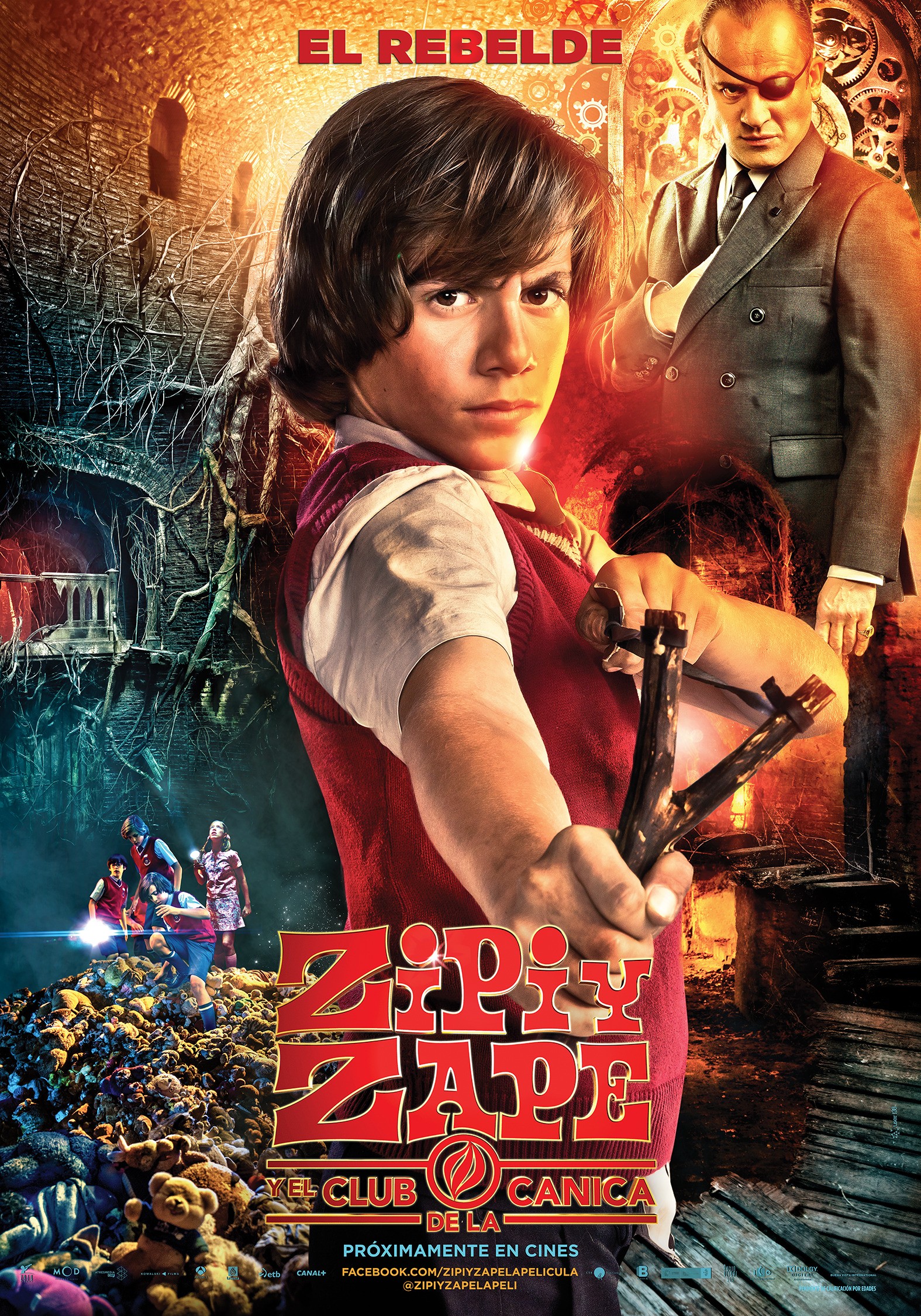 Mega Sized Movie Poster Image for Zipi y Zape y el club de la canica (#3 of 6)