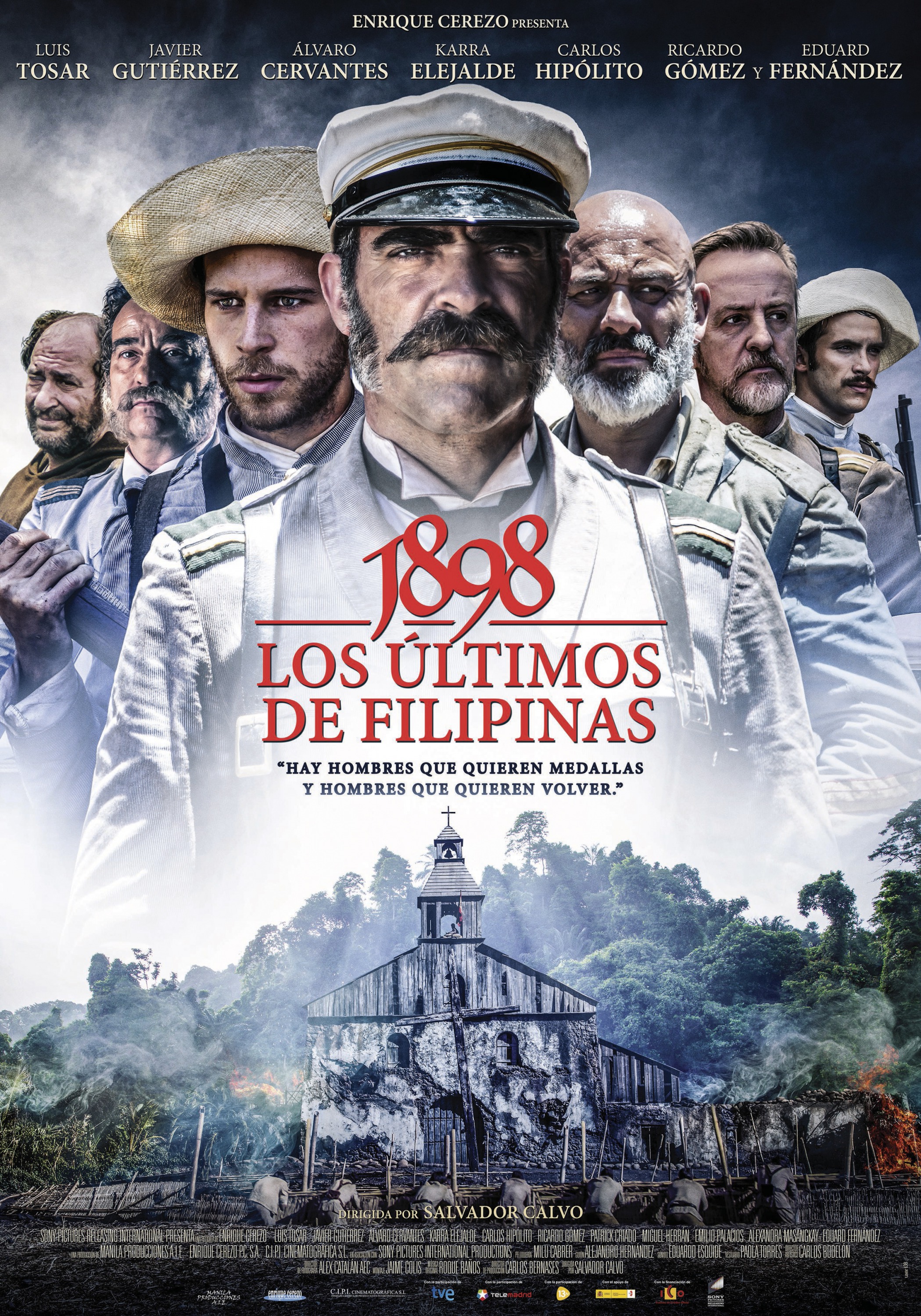 Mega Sized Movie Poster Image for 1898. Los últimos de Filipinas (#2 of 3)